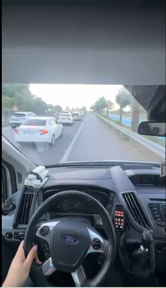 Giresun’da trafikte ambulans duyarlılığı
