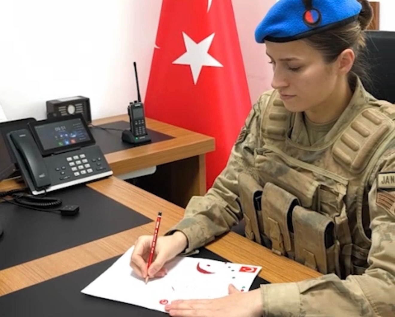 Giresunlu öğrencilerden Siirt’teki jandarmaya duygulandıran mektup
