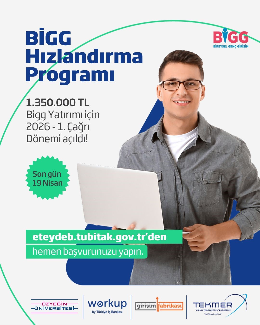 Girişim Fabrikası BİGG Hızlandırma Programı’nın ilk dönem başvuruları başladı
