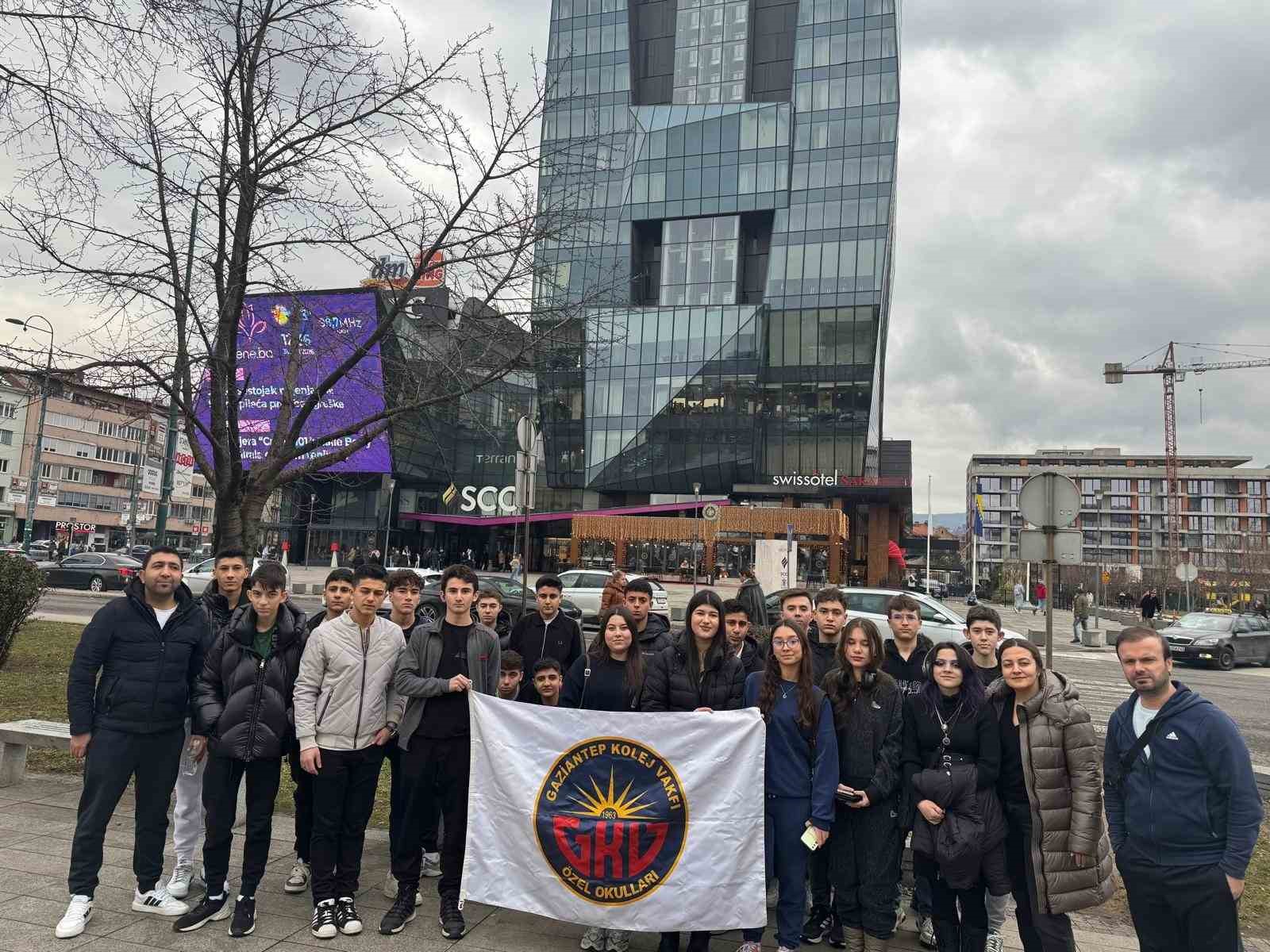 GKV’li gençler Balkanlar’da tarih ve sporla buluştu
