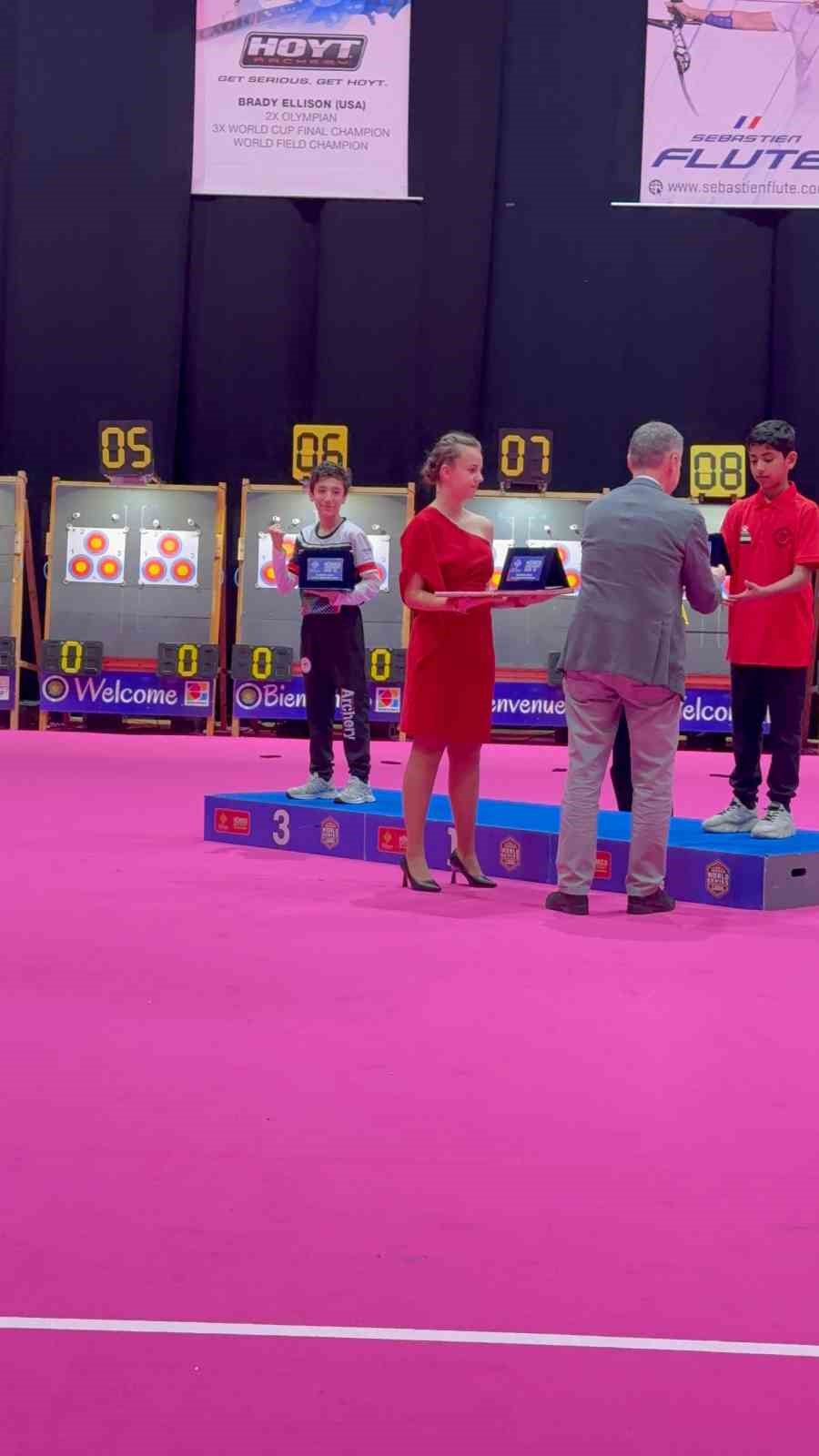 GKV’li Mehmet Akif Şahin dünya üçüncüsü oldu
