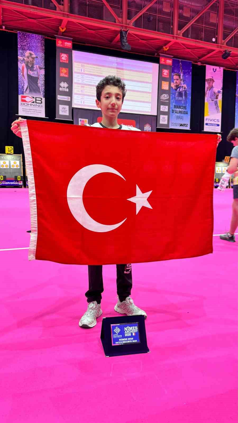 GKV’li Mehmet Akif Şahin dünya üçüncüsü oldu
