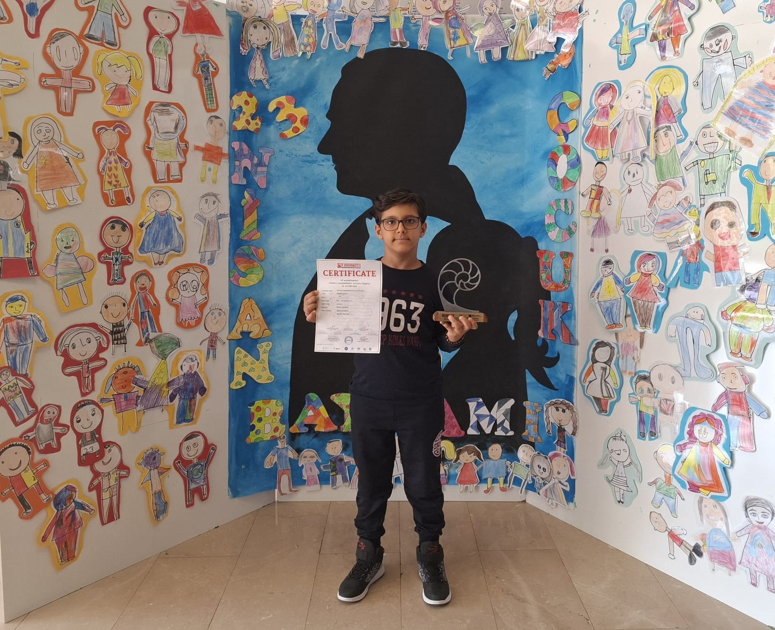 GKV’li Mehmet Aras Çelik Robotik Kodlamada Roma yolcusu
