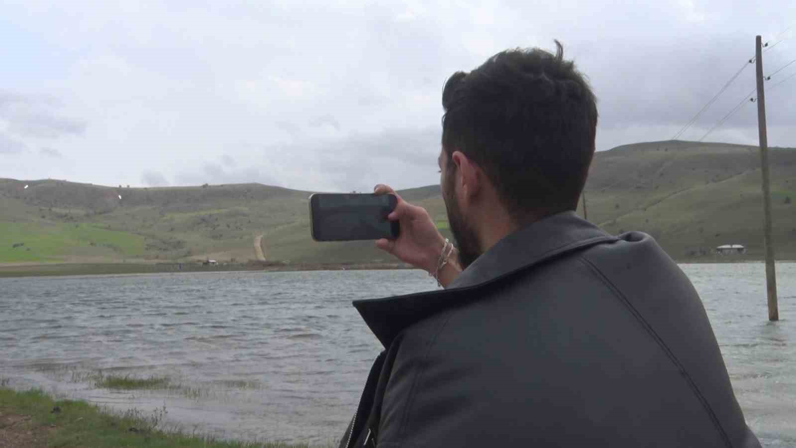 Göçmen kuşların uğrak mekanı, son yağışlarla doldu taştı
