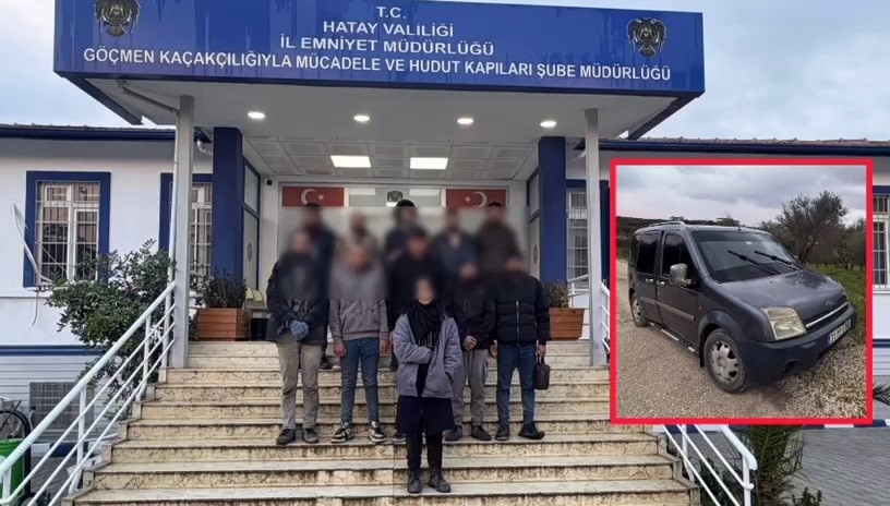 Göçmenleri tıka basa taşırken yakayı ele veren insan kaçakçısı tutuklandı
