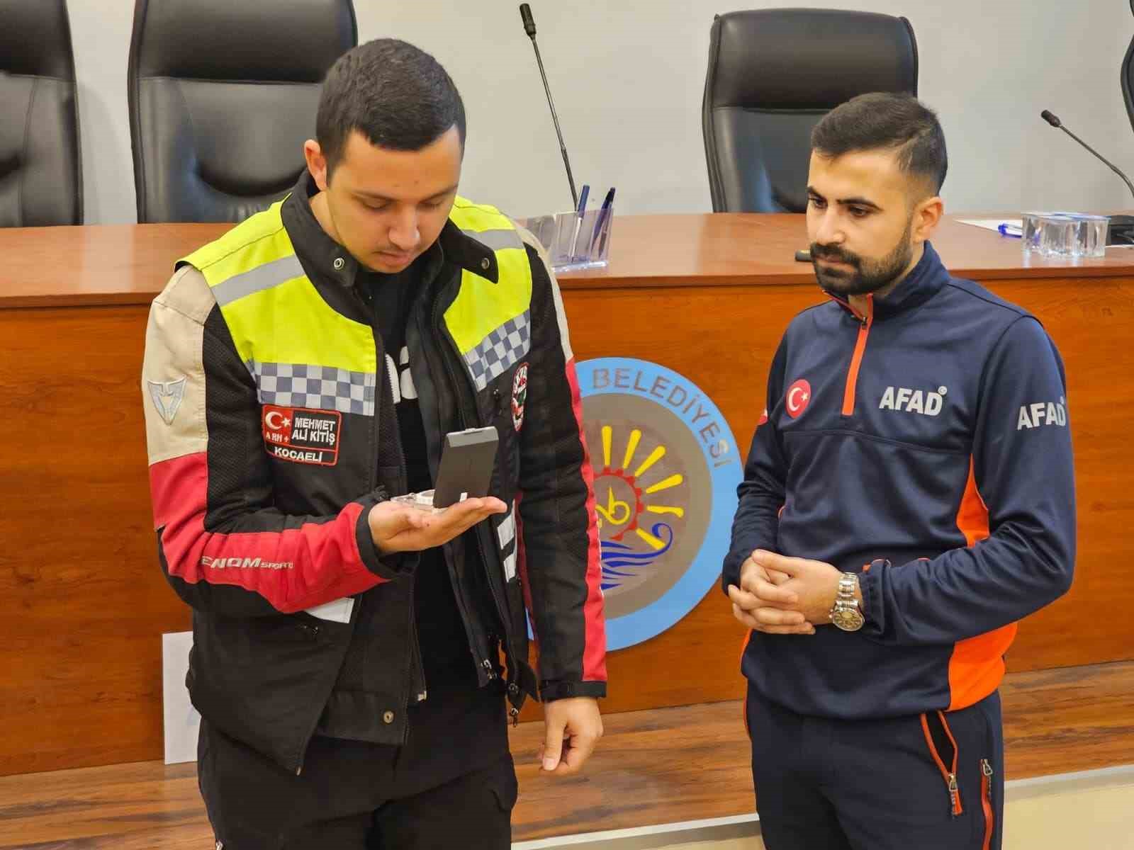 Gölcük Belediyesi Arama Kurtarma Ekibi eğitimlerini tamamladı
