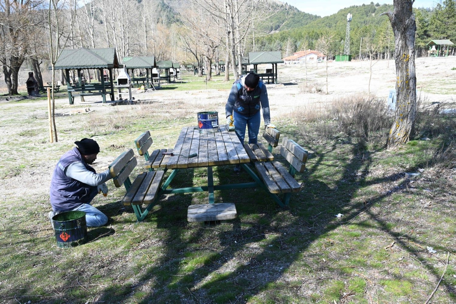 Gölcük Tabiat Parkı yeni yüzüyle yaza hazırlanıyor

