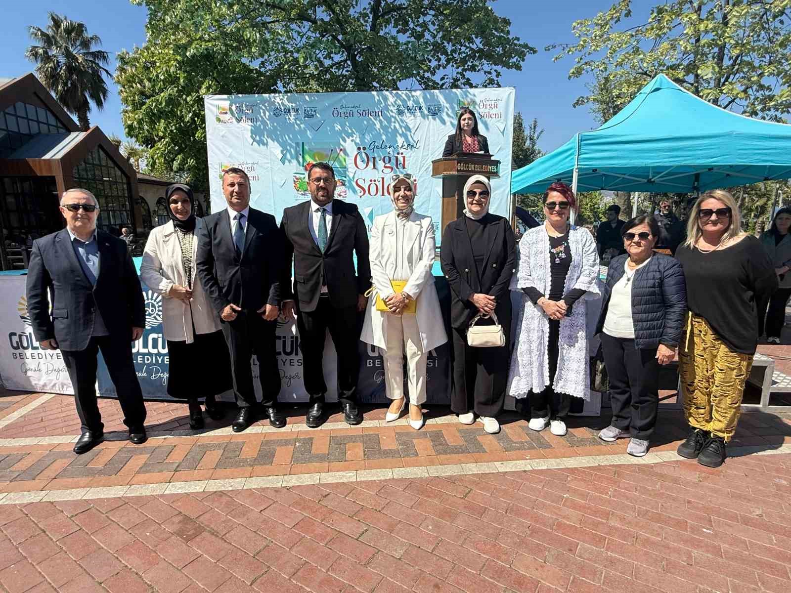 Gölcük’te el emeği ürünler şölende sergileniyor
