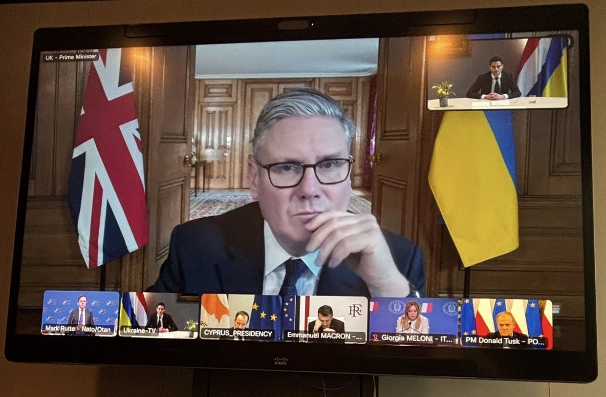 Gönüllüler Koalisyonu’ndan Ukrayna’ya destek için çevrim içi Liderler Zirvesi
