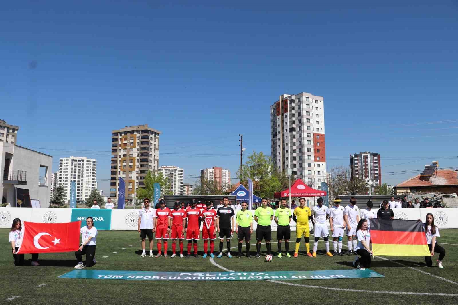 Görme Engelliler Milli Takımı Almanya’yı 1-0 yendi
