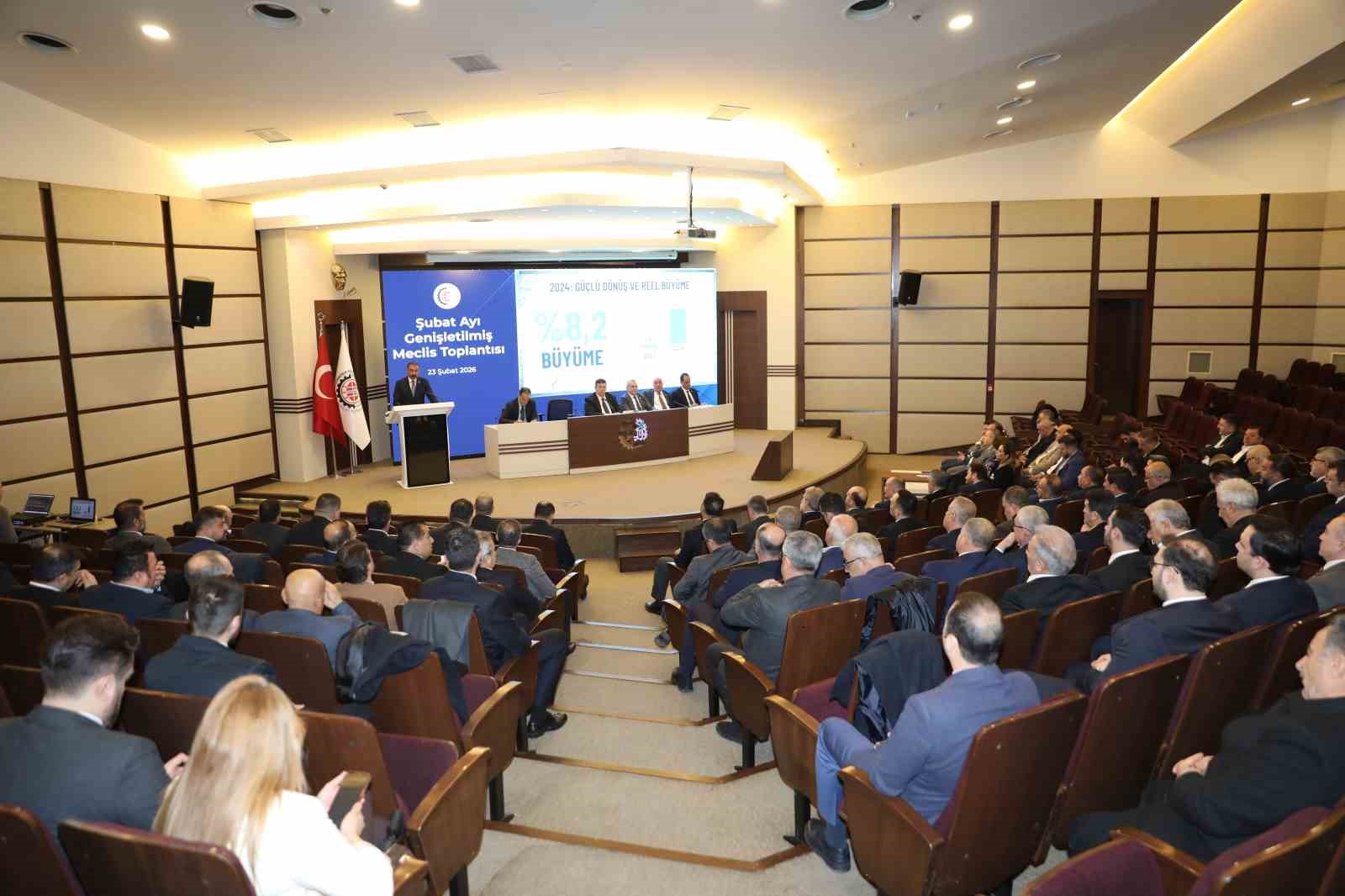 GTO’nun Şubat ayı meclis toplantısı genişletilmiş olarak yapıldı
