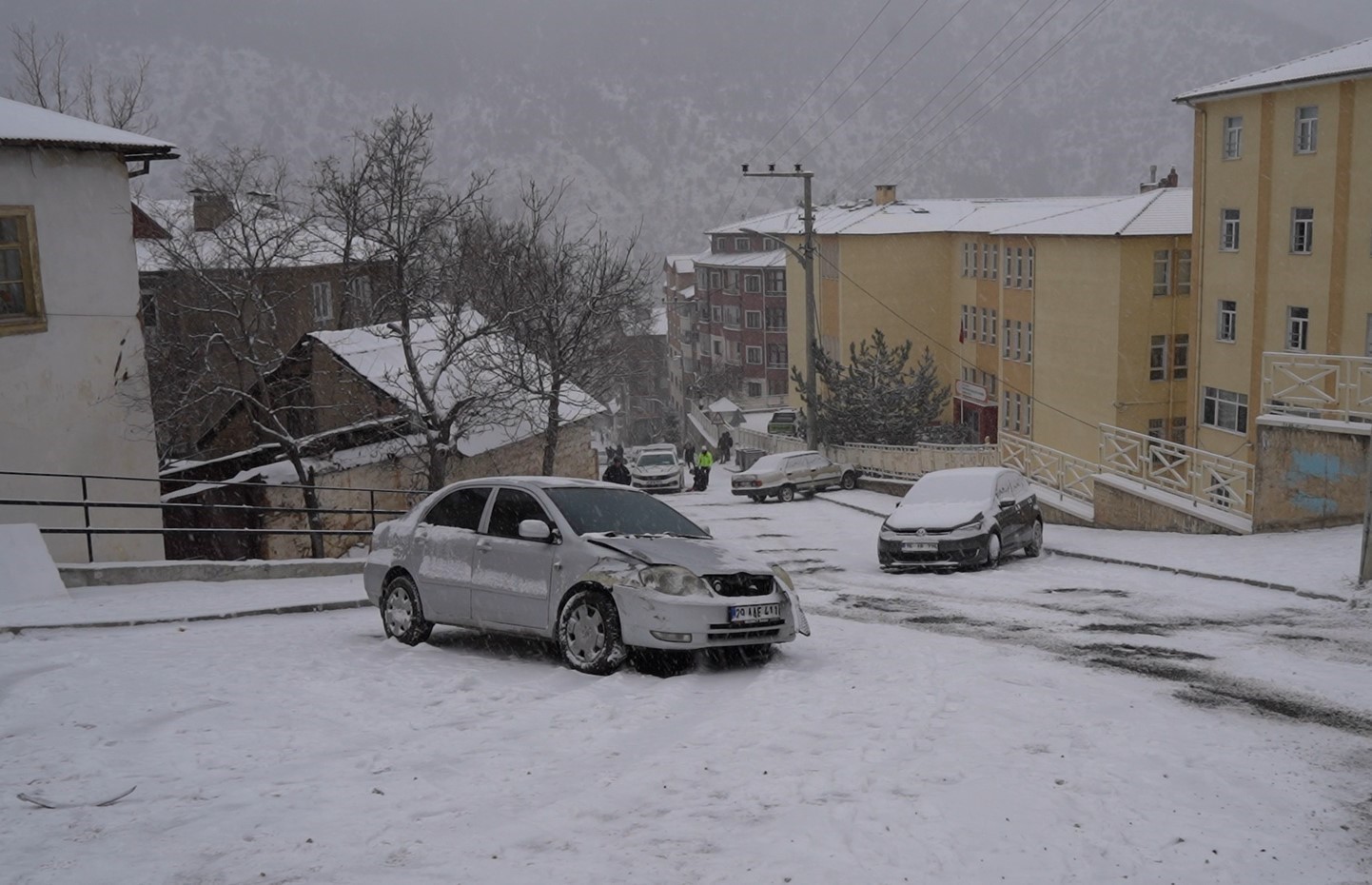 Gümüşhane’de kar esareti
