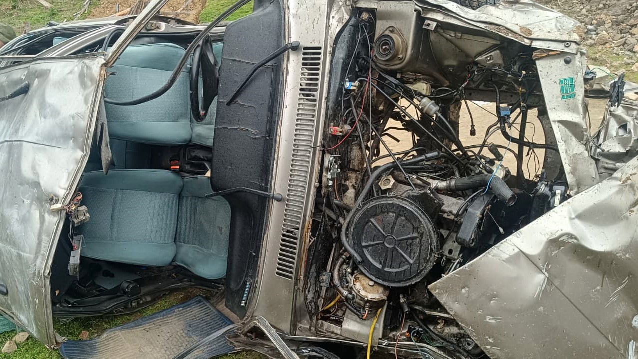 Gümüşhane’de otomobil uçuruma yuvarlandı: 1 ölü
