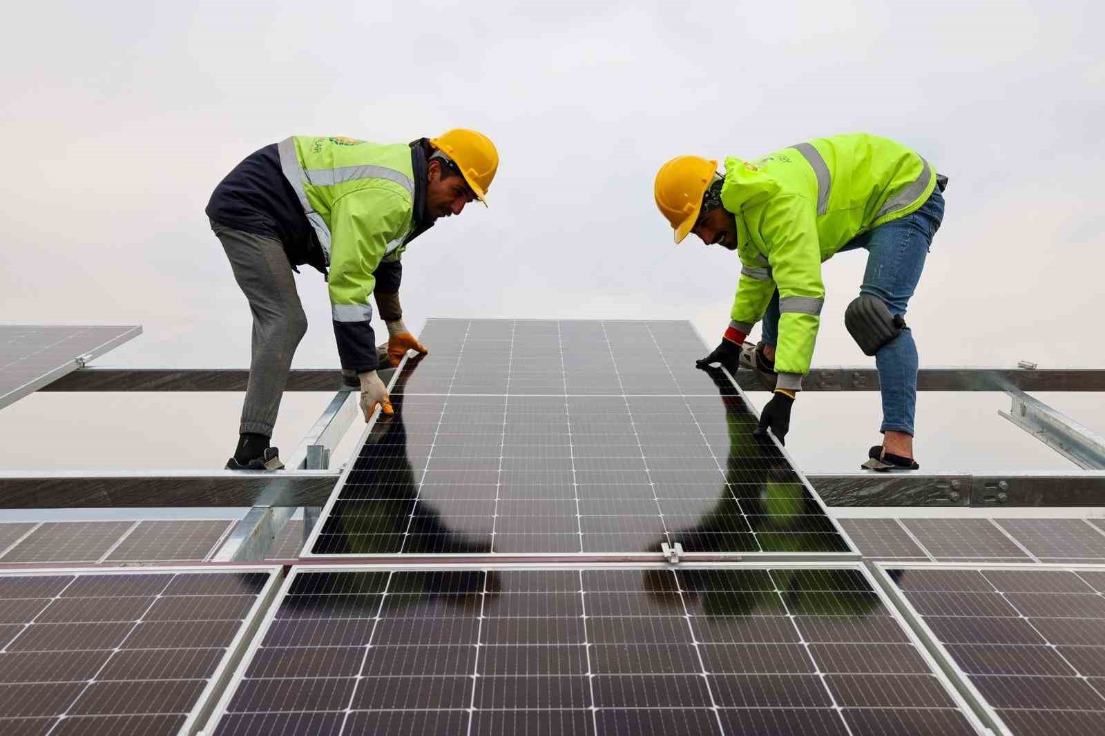 Güneş ve sudan 40 milyon liralık tasarruf
