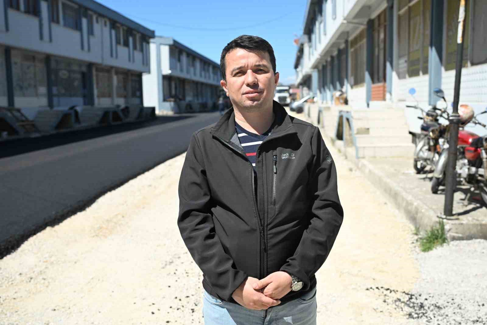 Güneş yüzünü gösterdi, sanayi yolları yenilendi
