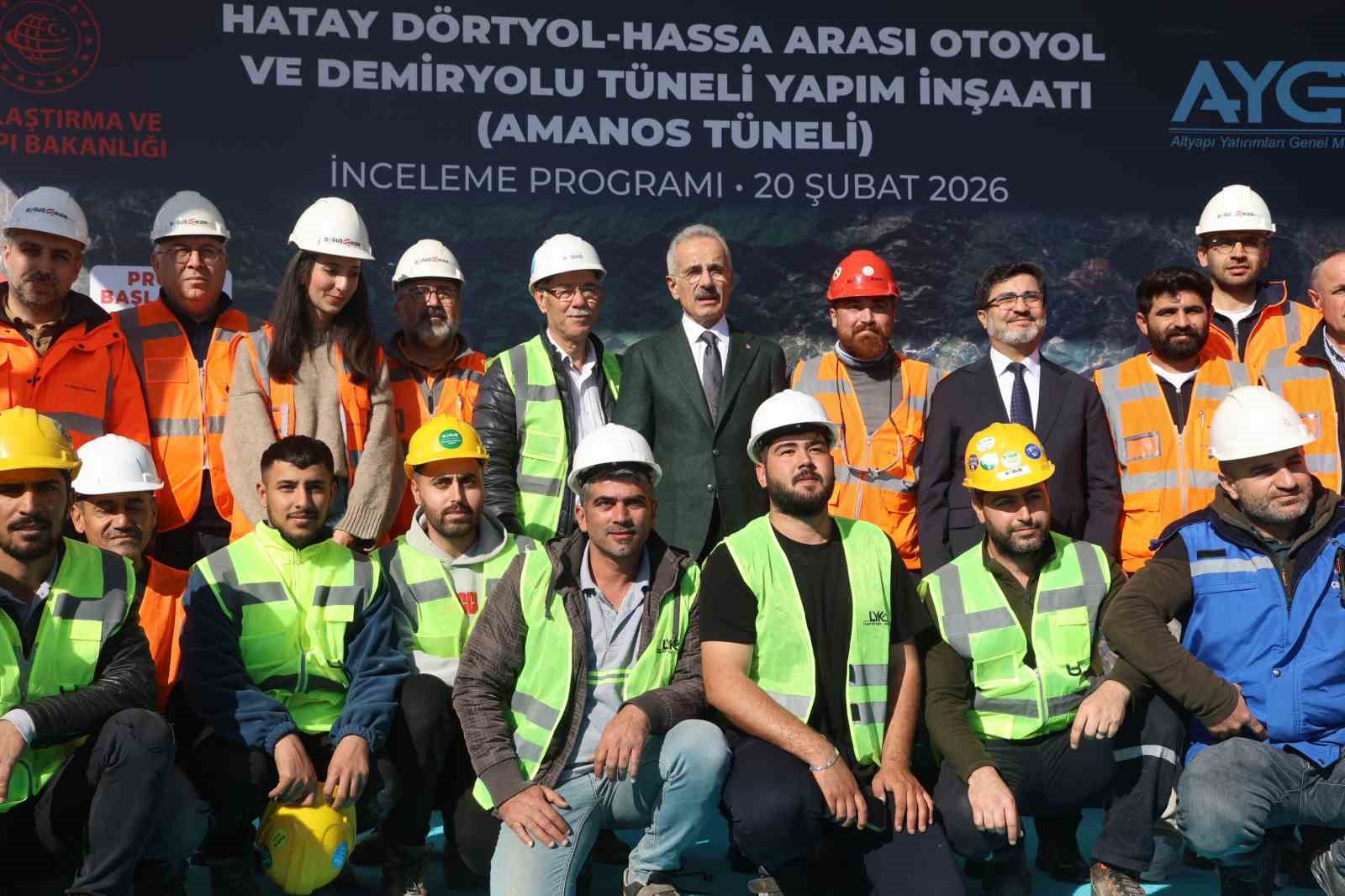 Güneydoğu Anadolu ve Arap yarımadasını İskenderun Körfezi’ne doğrudan bağlayacak projede inşa çalışmalarına başlandı
