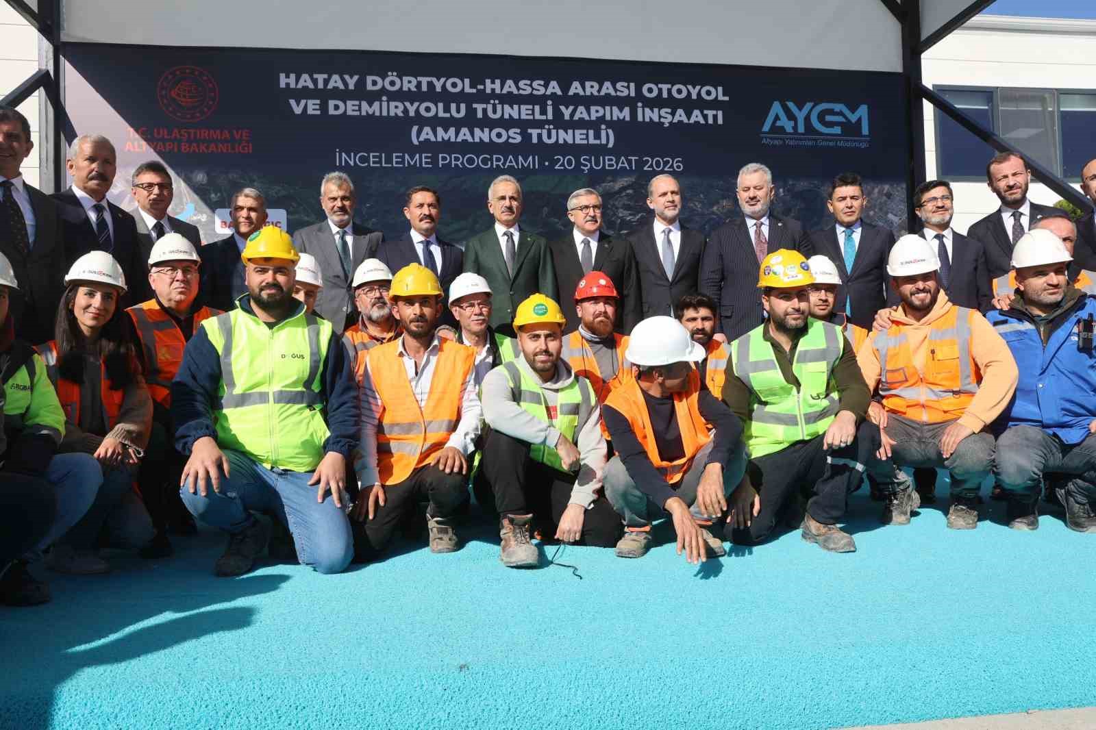 Güneydoğu Anadolu ve Arap yarımadasını İskenderun Körfezi’ne doğrudan bağlayacak projede inşa çalışmalarına başlandı

