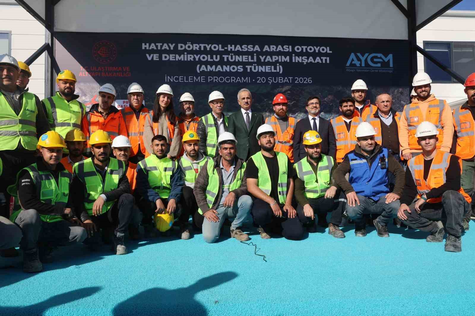 Güneydoğu Anadolu ve Arap yarımadasını İskenderun Körfezi’ne doğrudan bağlayacak projede inşa çalışmalarına başlandı
