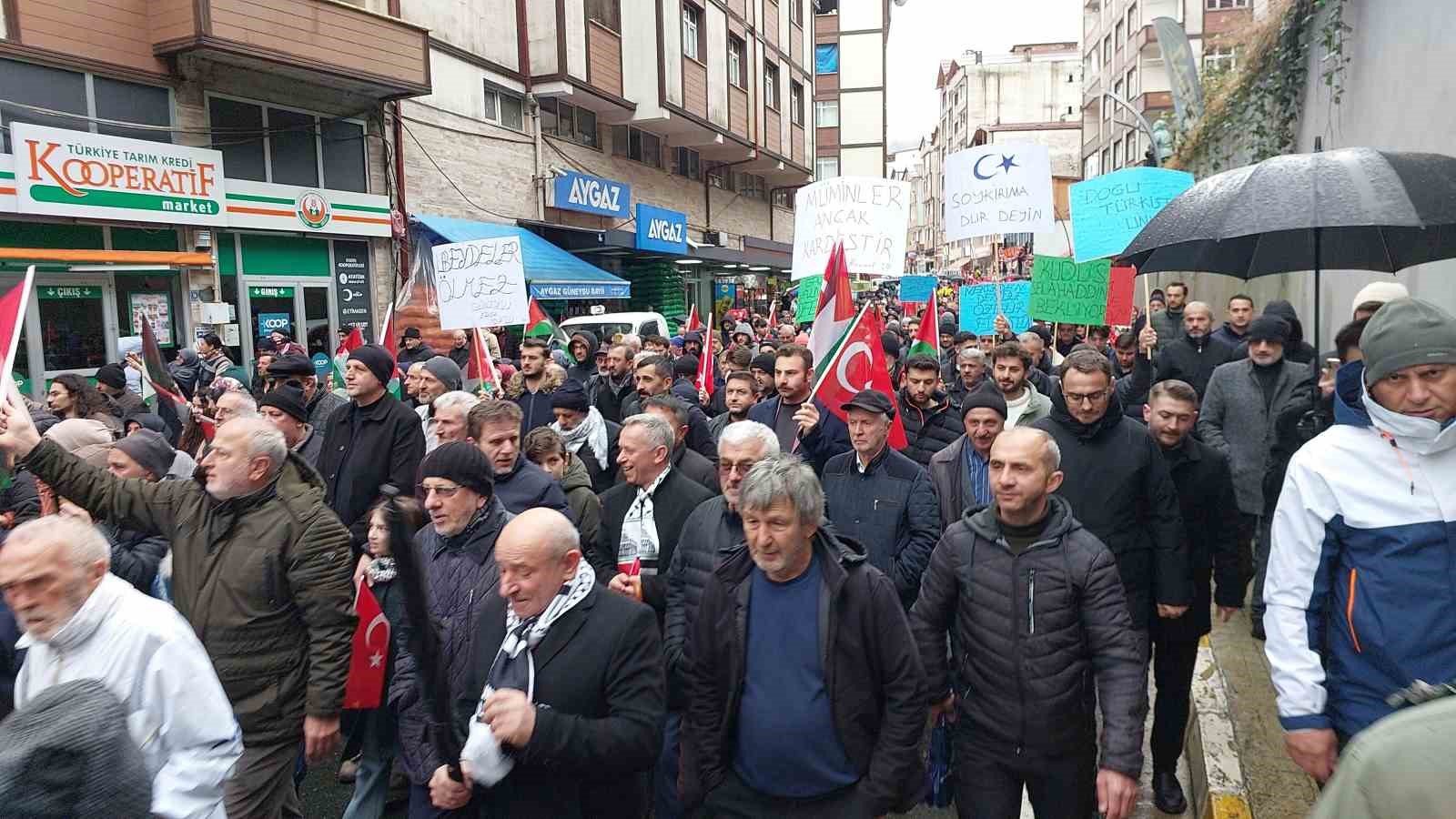 Güneysu’dan Galata’ya destek yürüyüşü
