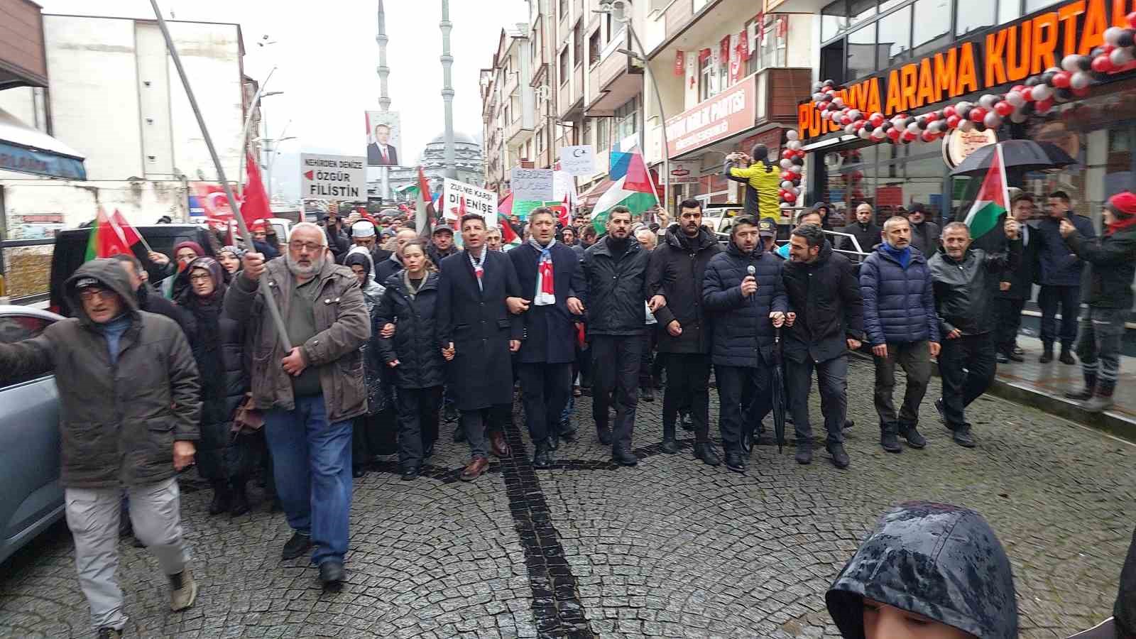Güneysu’dan Galata’ya destek yürüyüşü
