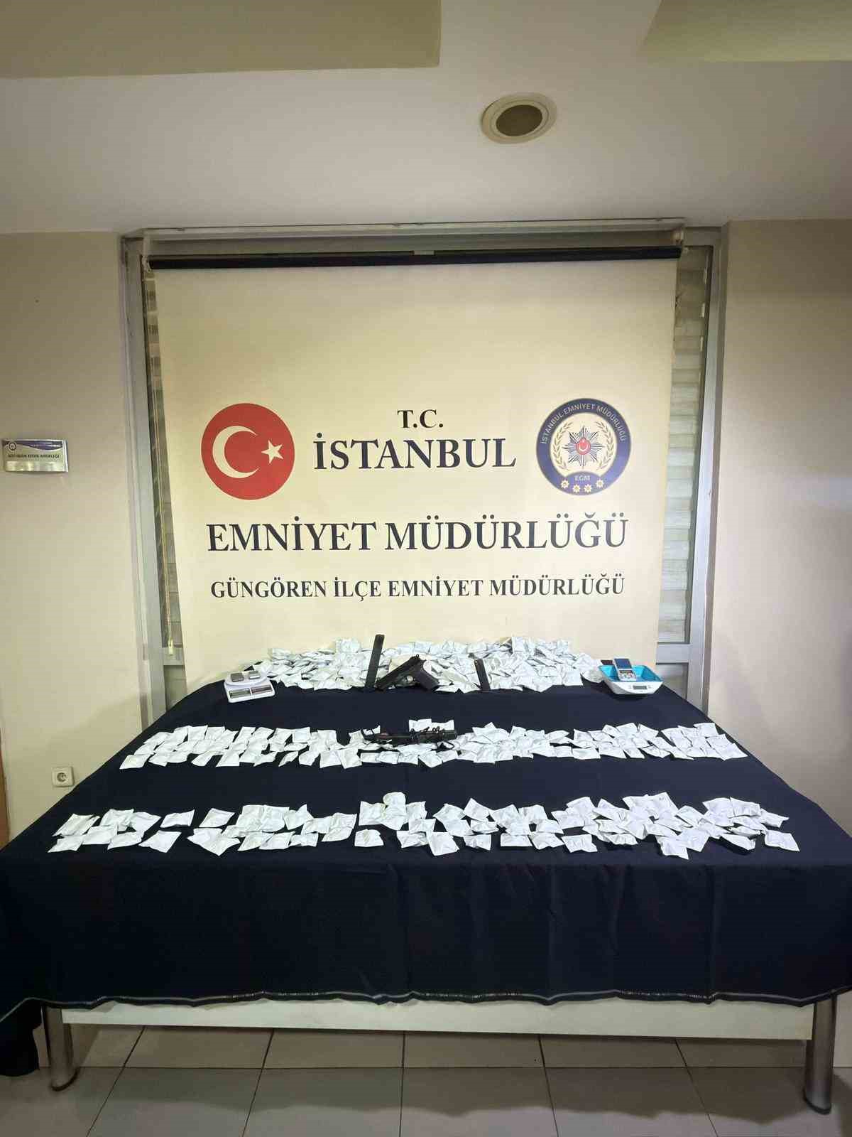 Güngören’de işyerine uyuşturucu operasyonu: 1 gözaltı
