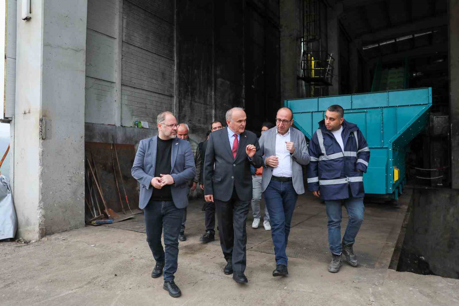 Günlük 800 ton atık işlenecek
