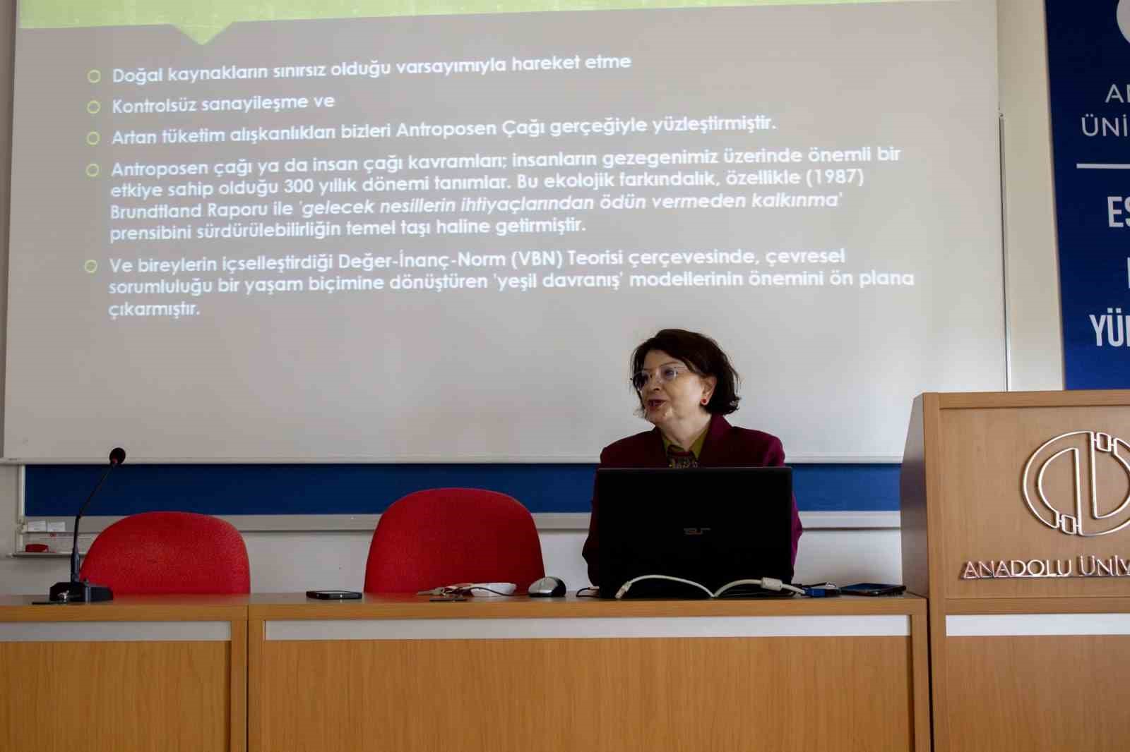 Günlük hayatta sürdürülebilirlik bilinci ele alındı
Günlük hayatta sürdürülebilirlik bilinci ele alındı