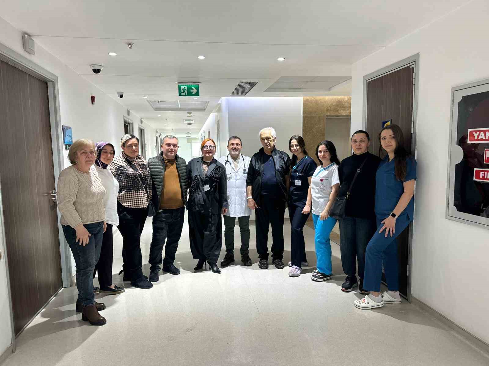 Gürcistan’dan Samsun’a uzanan zorlu tedavi süreci başarıyla tamamlandı
