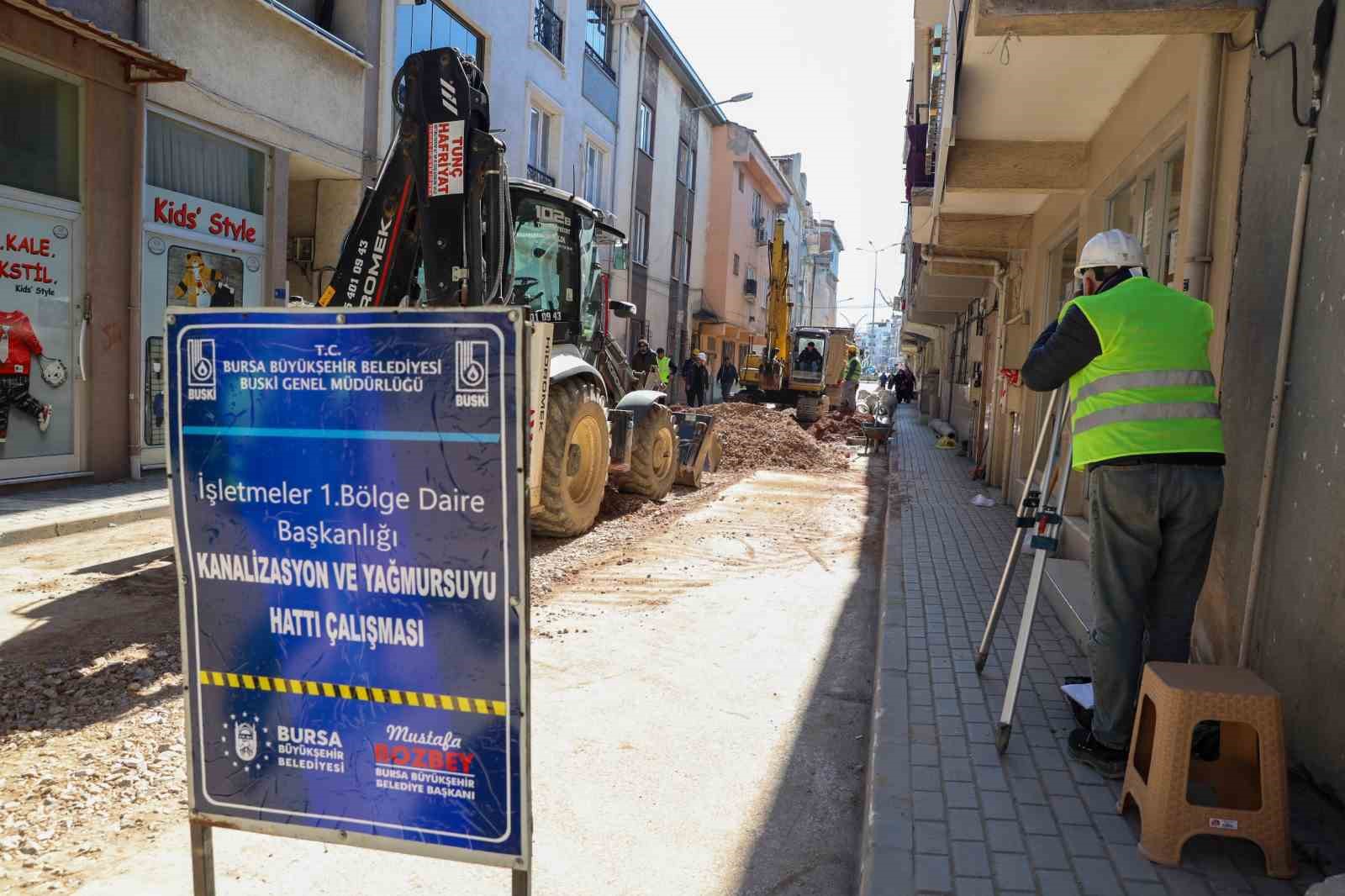 Gürsu’nun altyapısı yenileniyor
