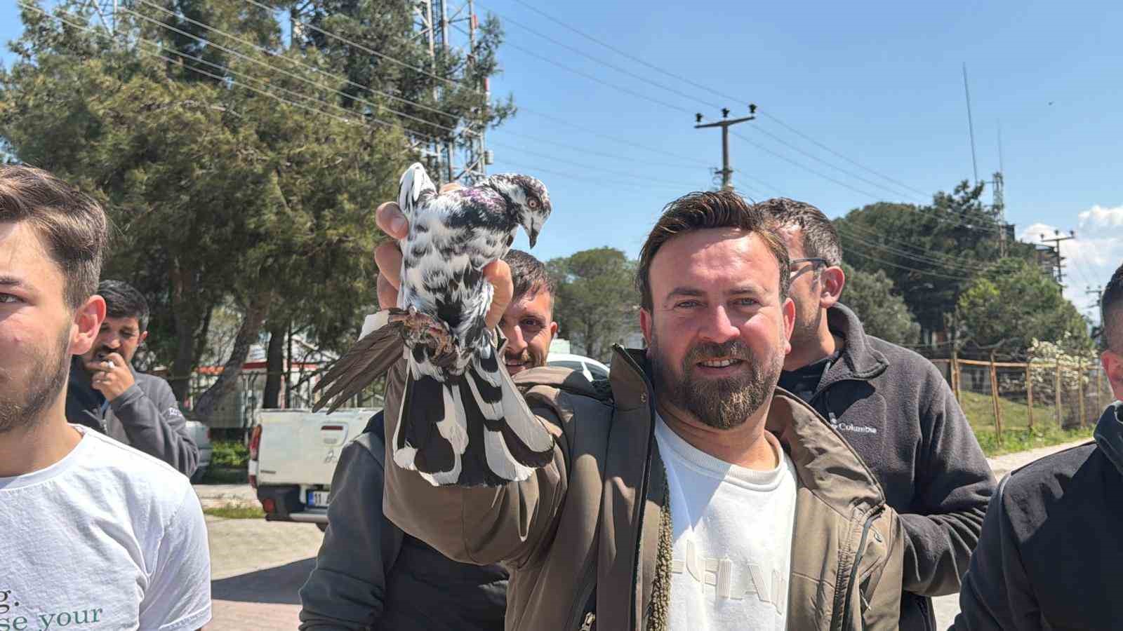 Güvercinin başkentinde gökyüzünde muhteşem şov
