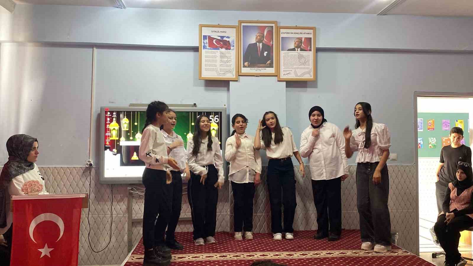 Güzelyurt’ta okullarda Ramazan ayı etkinliği
