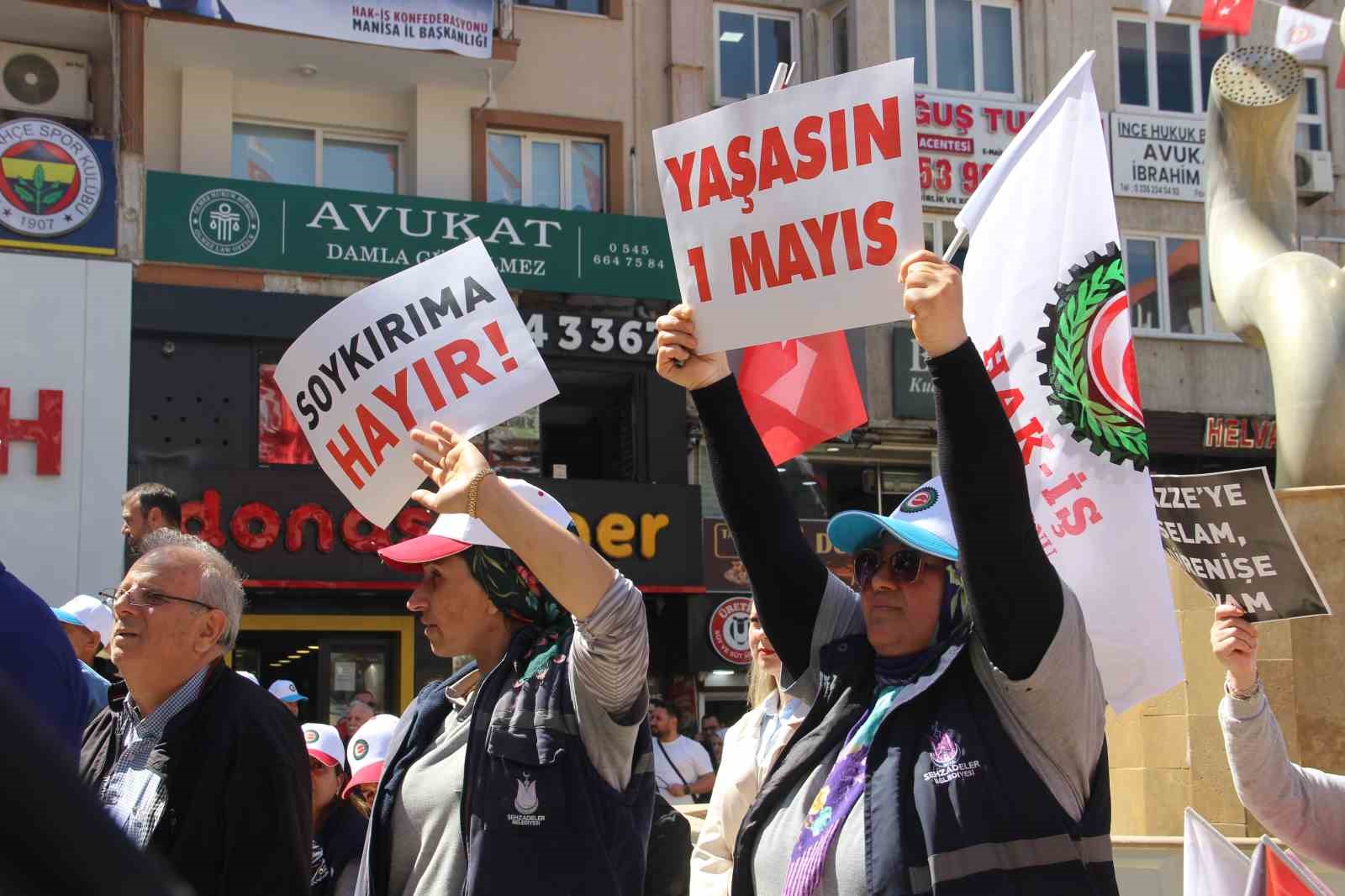 HAK-İŞ, 1 Mayıs haftasını Manisa’dan başlattı
