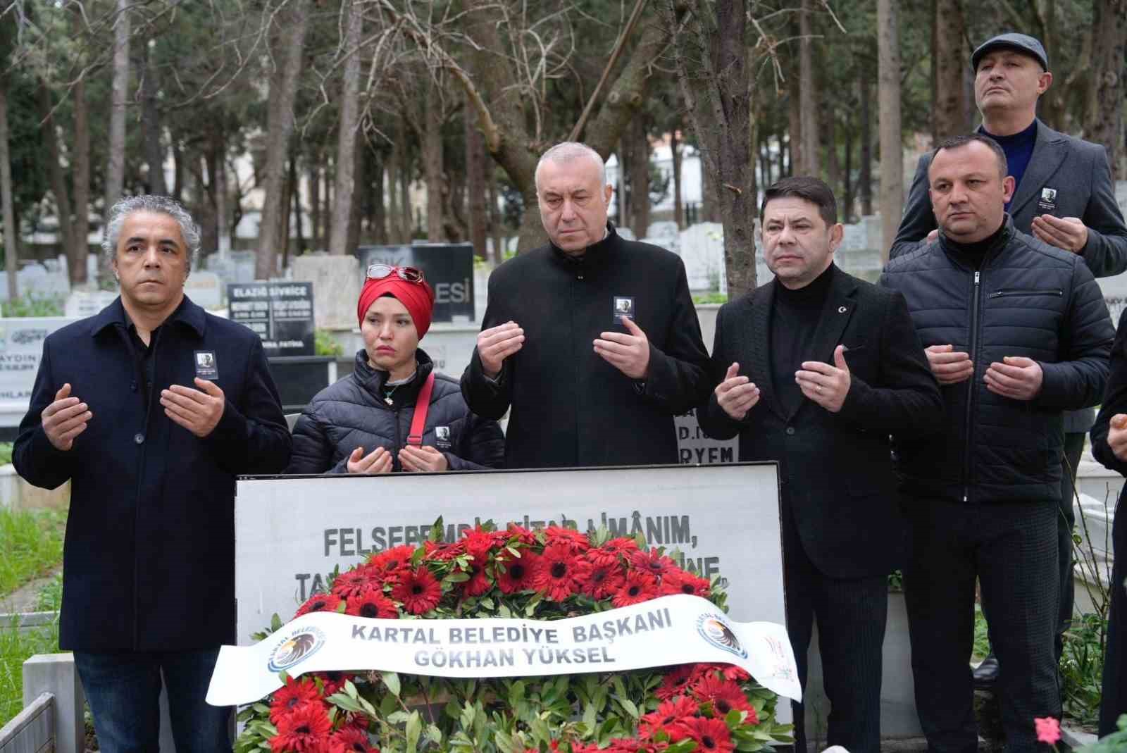 ’Hakikatin nefesi’ Neyzen Tevfik, Kartal’da dualarla anıldı
