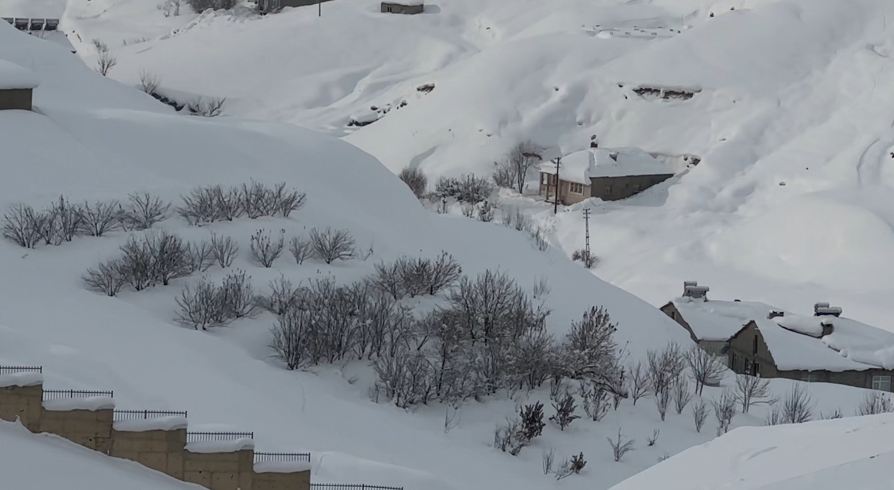 Hakkari’de kar yağışı: 229 yerleşim yerinin yolu kapandı
