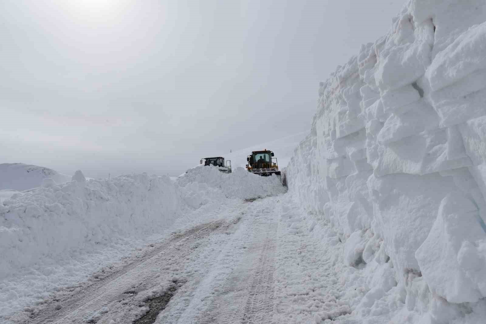 Hakkari’de karla mücadele: 143 yerleşim yerinin yolu ulaşıma açıldı
