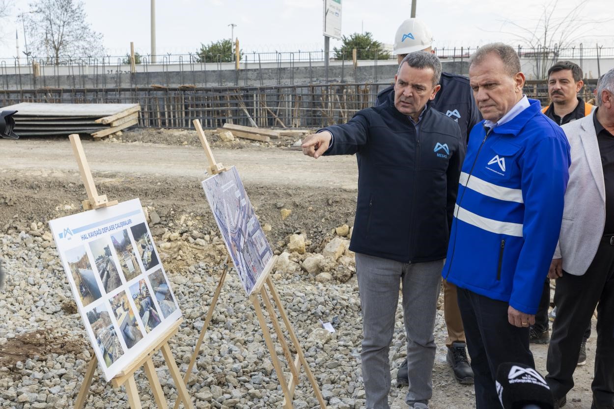 Hal Katlı Kavşağı nisan ayında hizmete girecek
