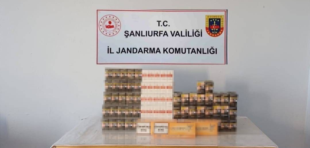 Haliliye ve Viranşehir’de kaçak alkol ve sigara ele geçirildi
