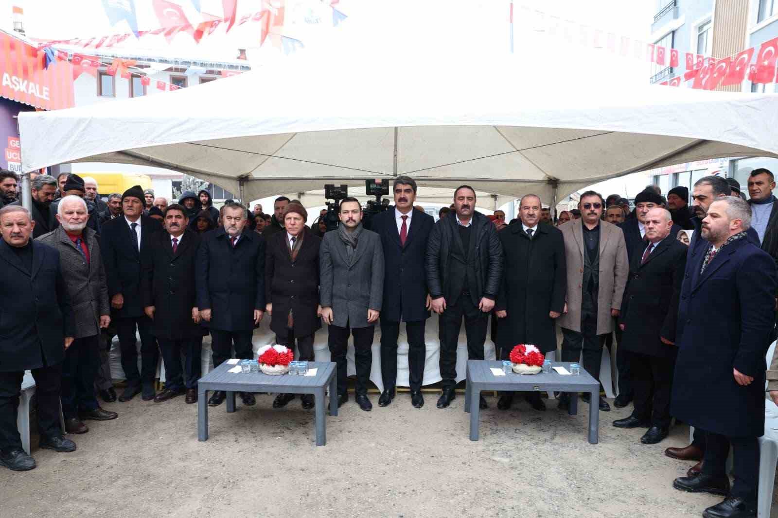 Halk pazarı Aşkale şubesi açıldı
