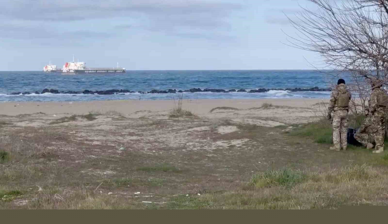 Halk plajındaki İHA, S.A.S. timleri tarafından imha edildi

