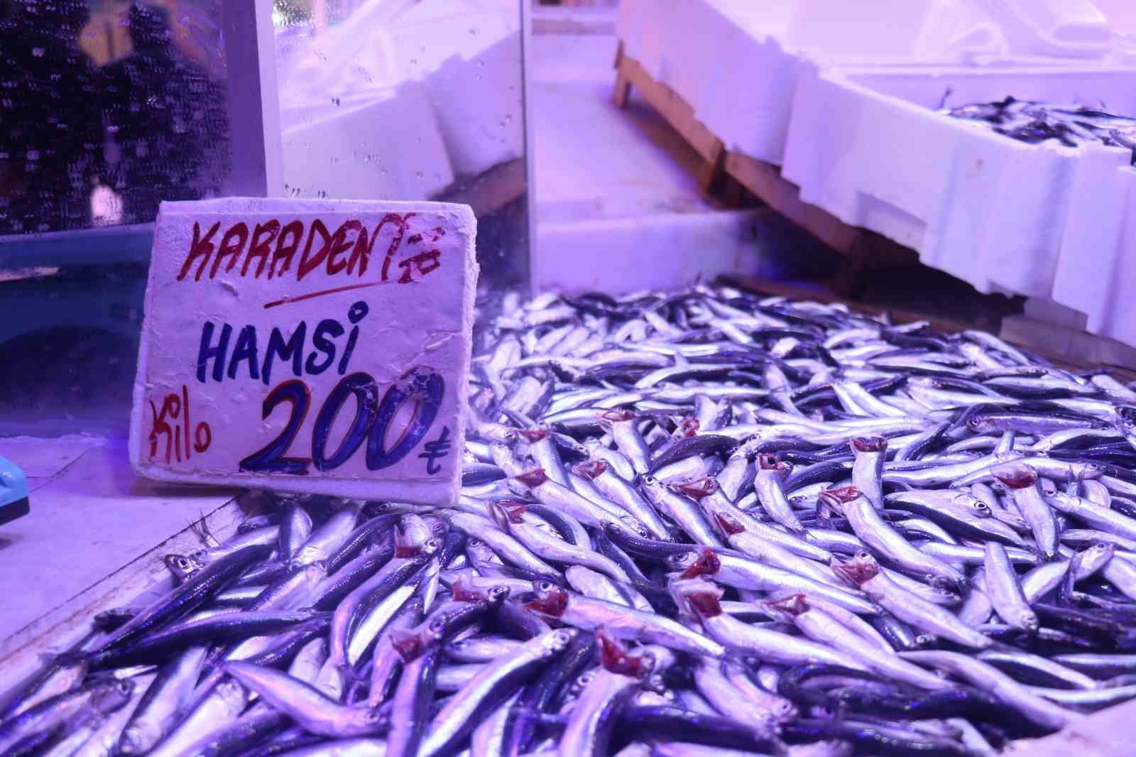 Hamsi tezgahlardaki tahtına yeniden oturdu
