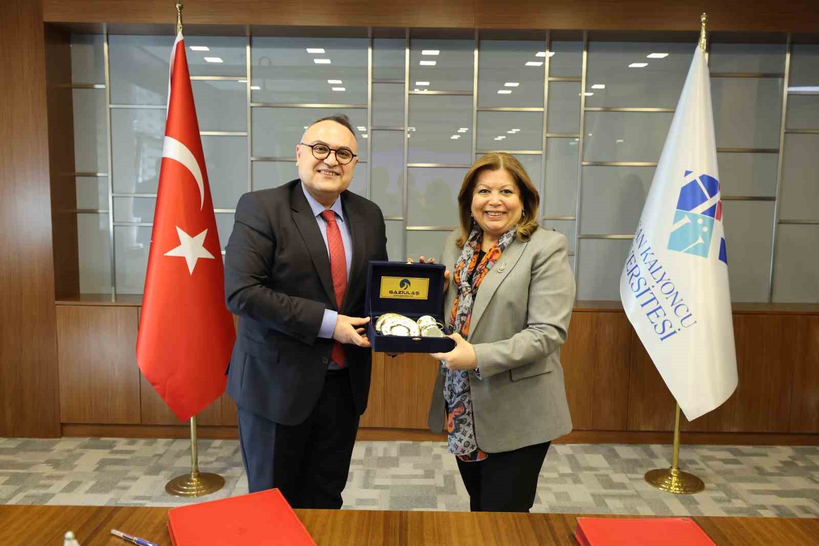 Hasan Kalyoncu Üniversitesi ile GAZİULAŞ arasında iş birliği protokolü imzalandı
