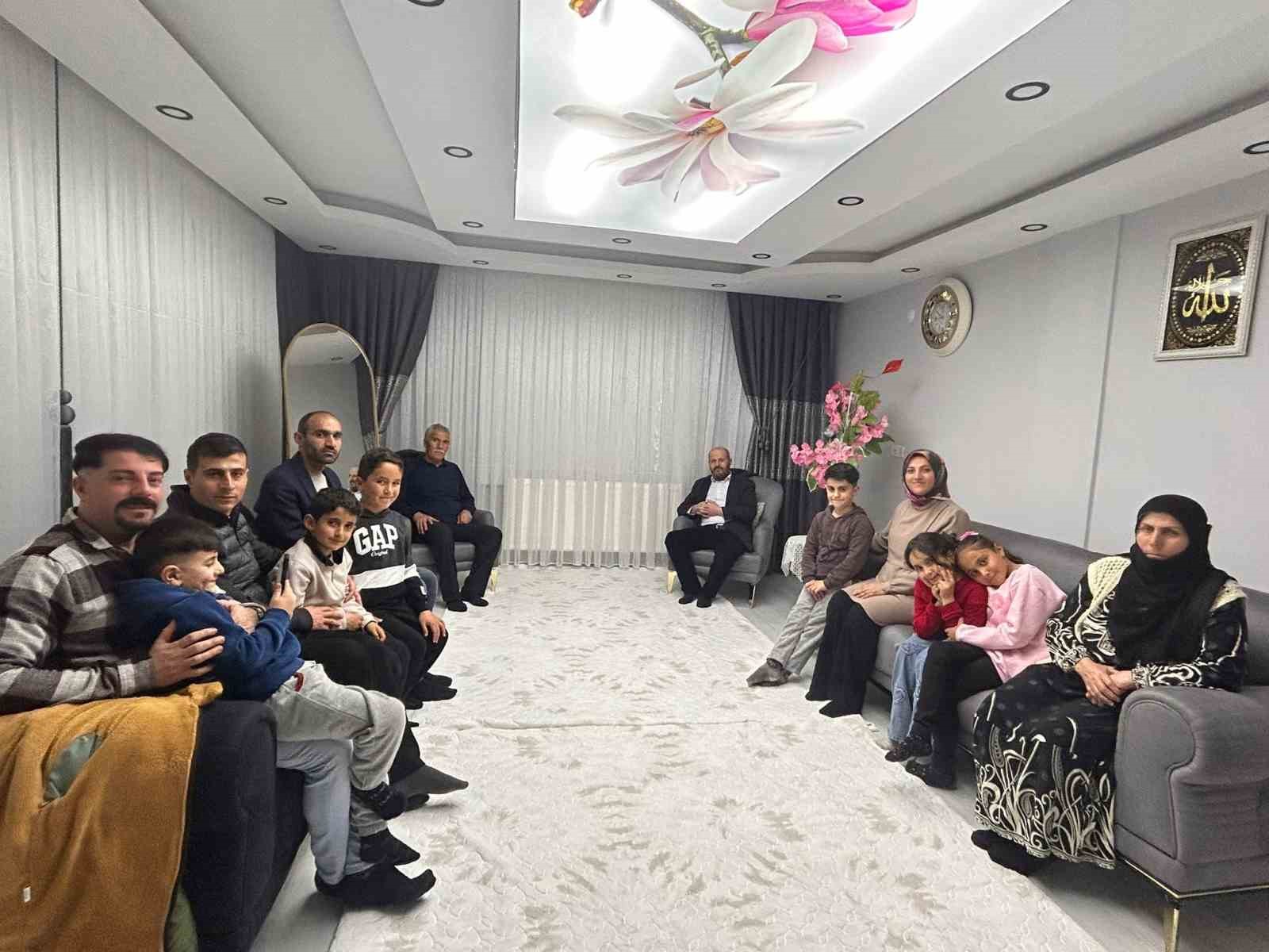 Hasköy’de Ramazan’da şehit aileleri unutulmadı
