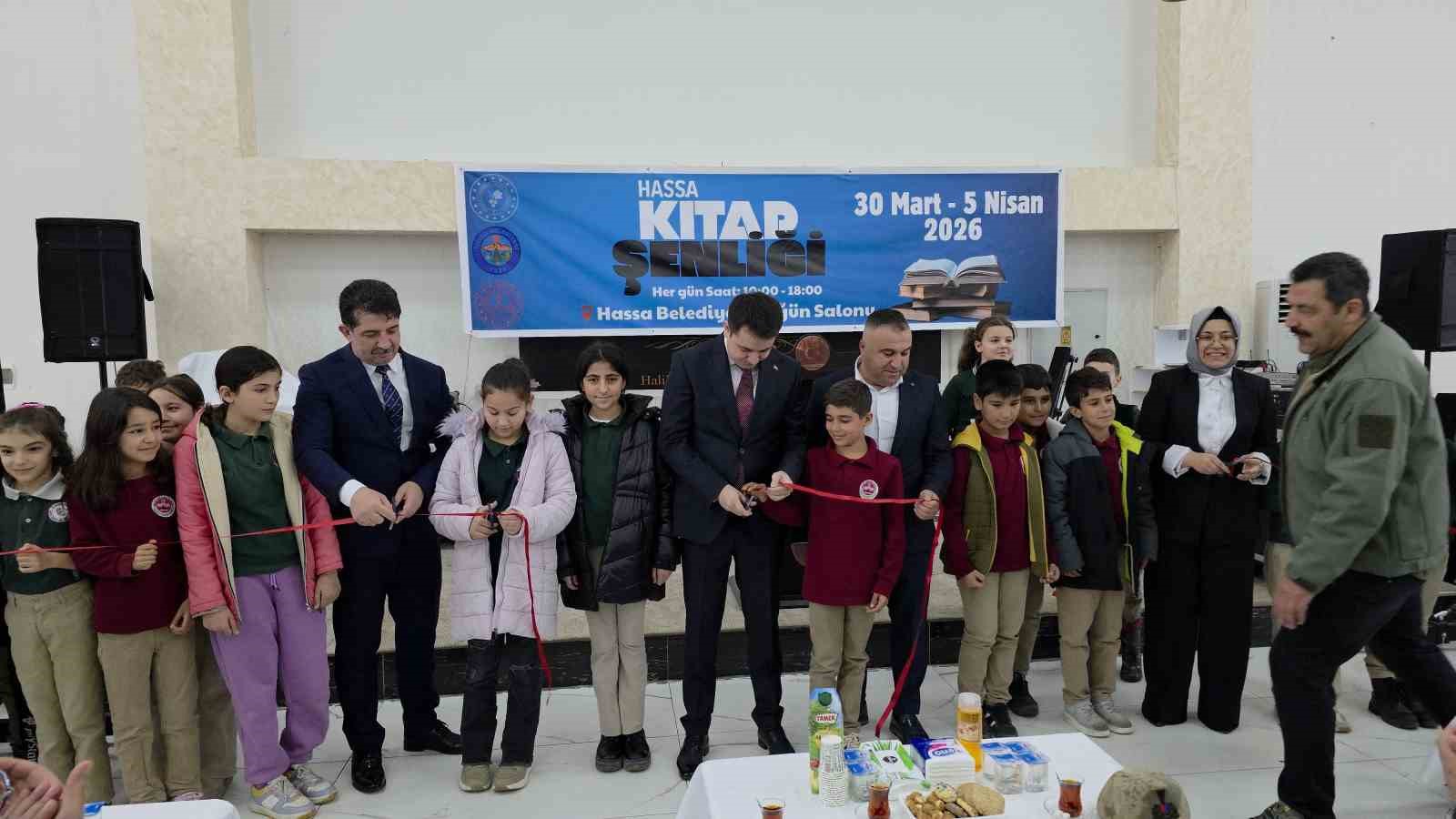 Hassa’da kitap şenliği
