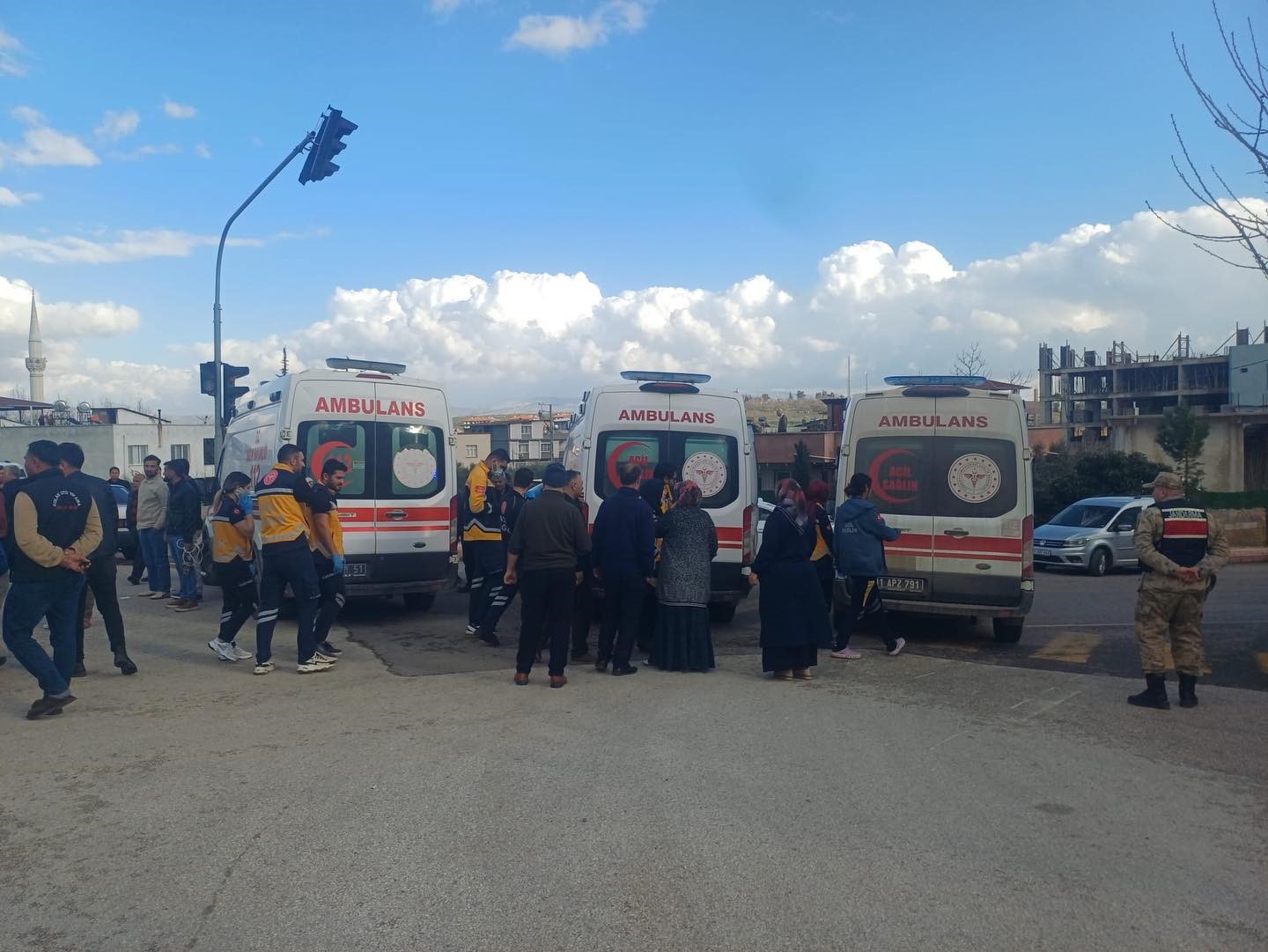 Hassa’da trafik kazası: 4 yaralı
