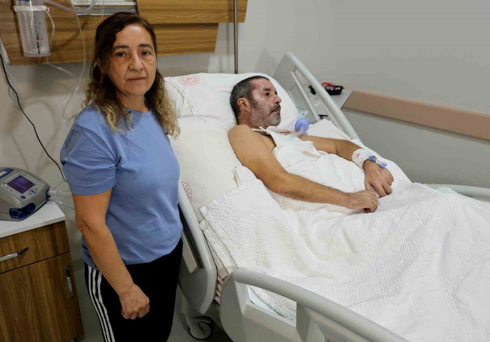 Hasta yakınlarına dualı manevi destek
