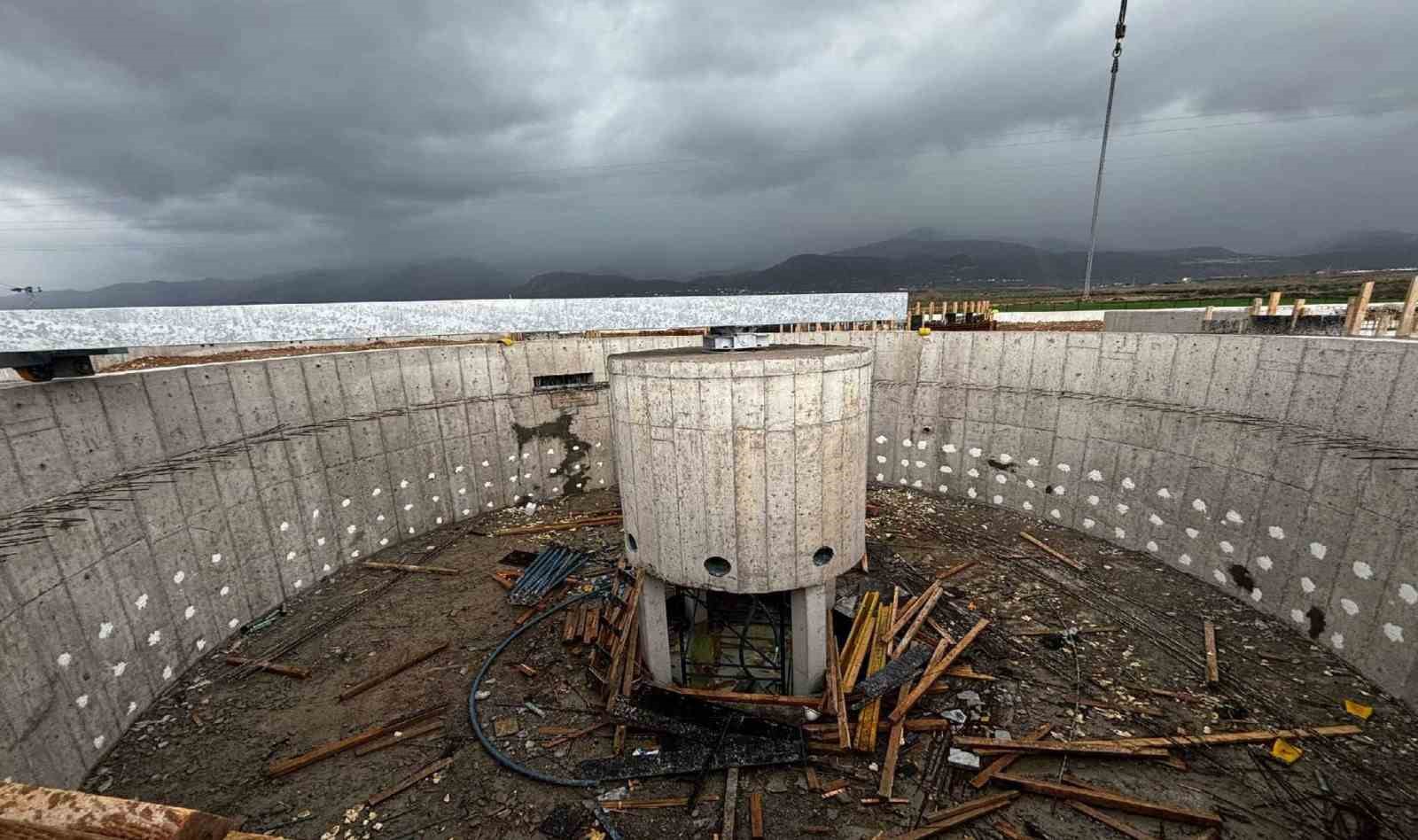 Hatay Büyükşehir Belediyesi, Hassa’ya atıksu arıtma tesisi inşa ediyor

