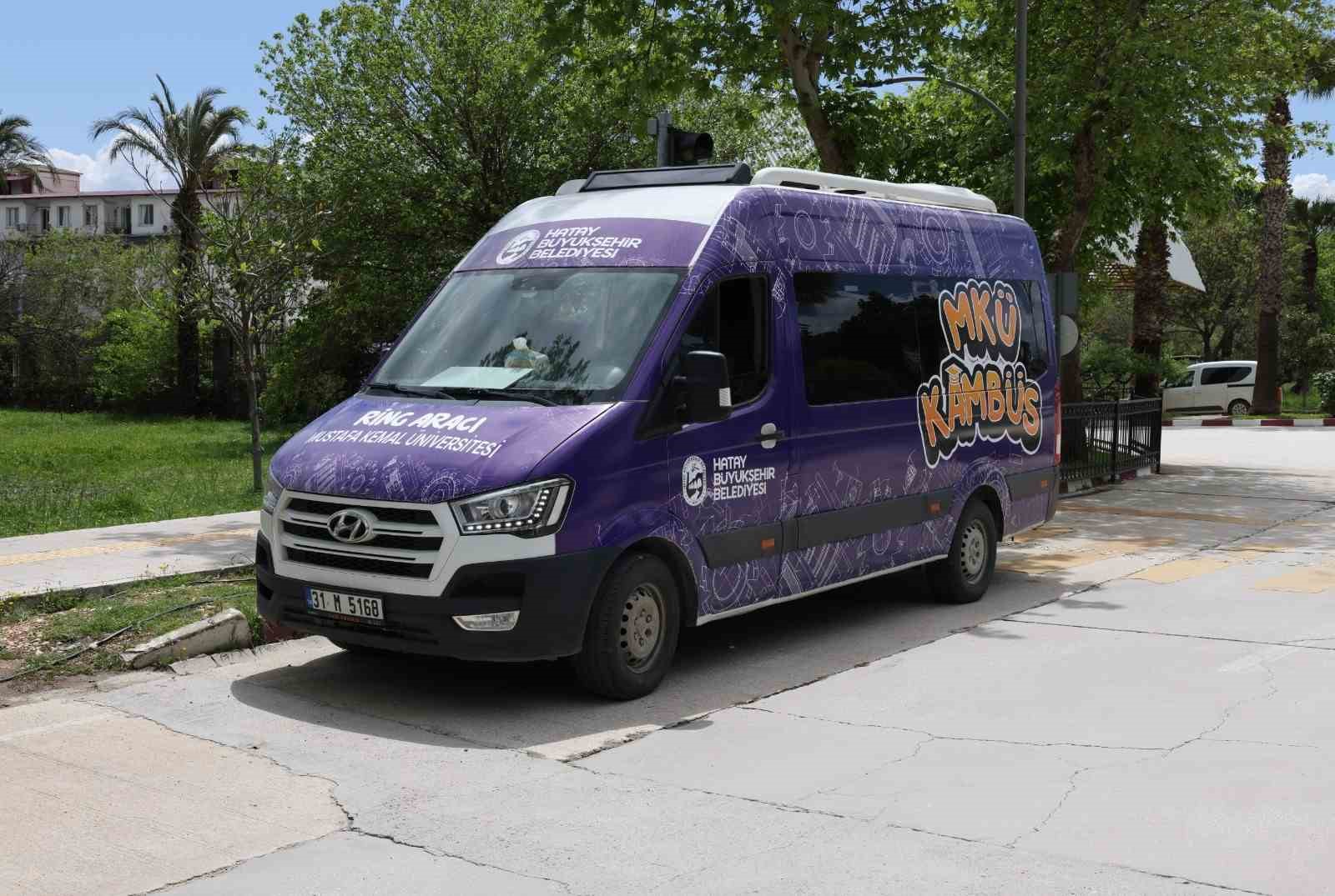 Hatay Büyükşehir Belediyesi, öğrencilerin ulaşımını kolaylaştıracak KAMBÜS’ü hizmete aldı
