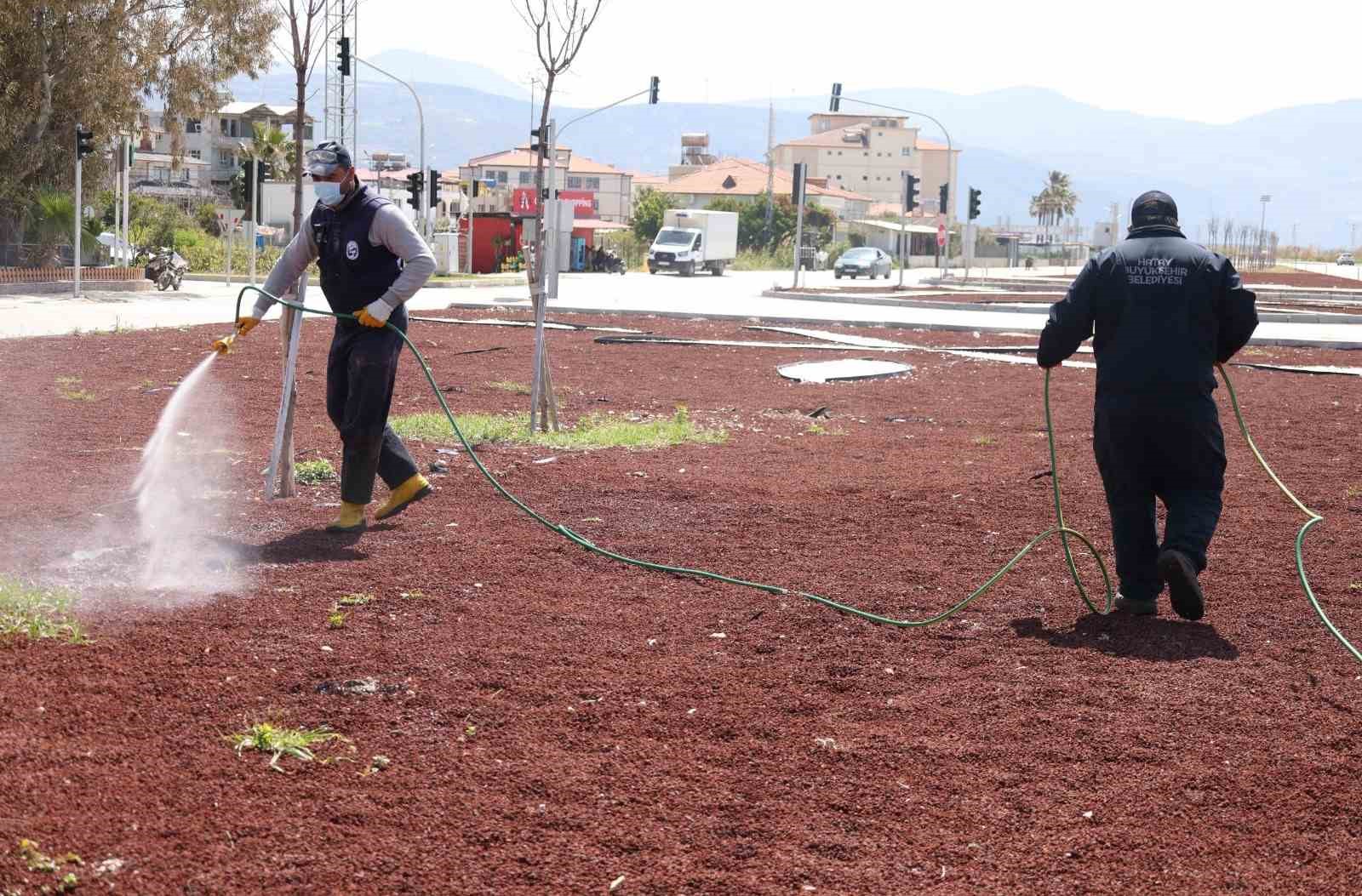 Hatay Büyükşehir Belediyesi’nden yeşil alanlara teknolojik dokunuş
