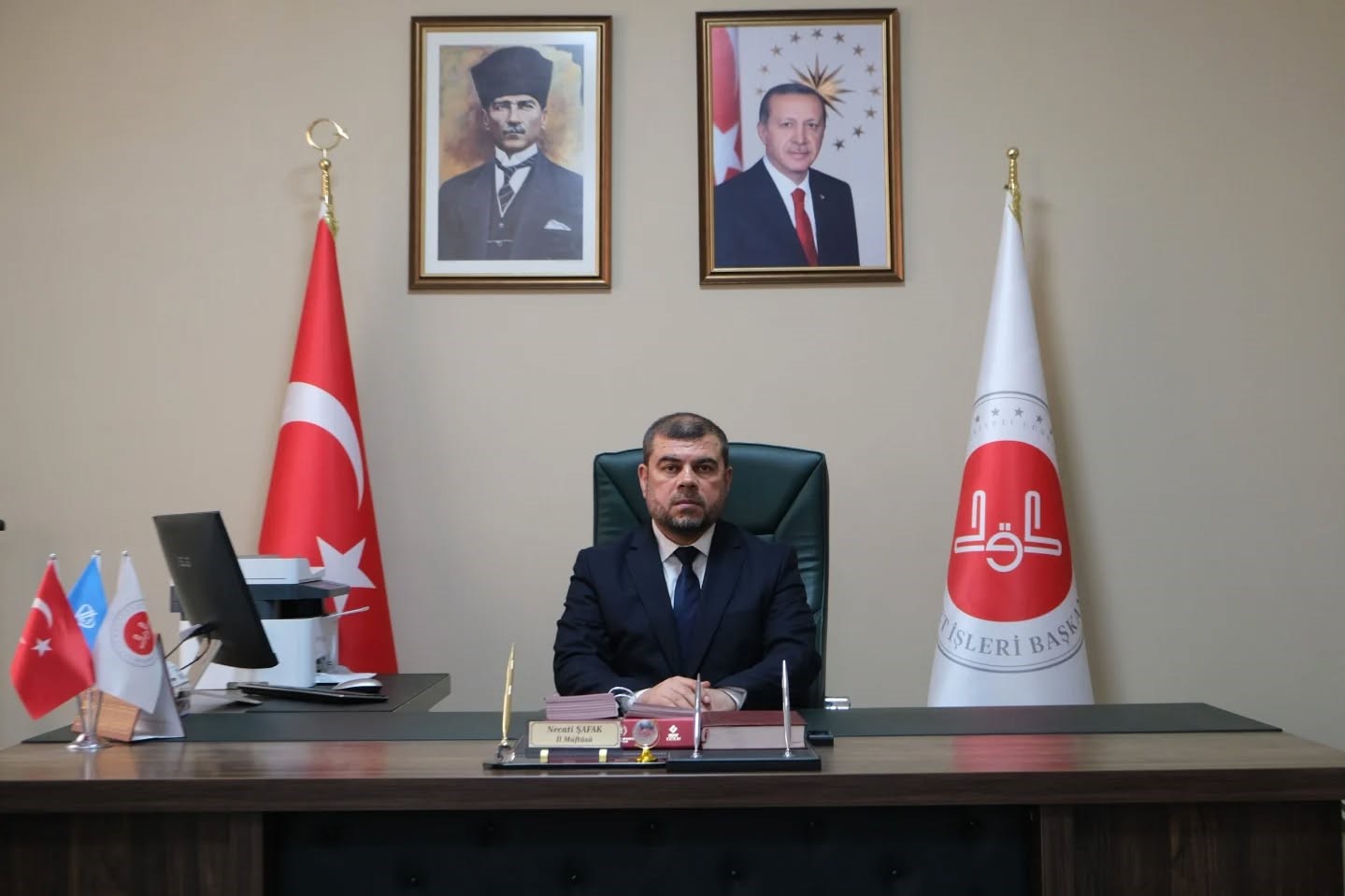 Hatay İl Müftüsü Necati Şafak görevine başladı
