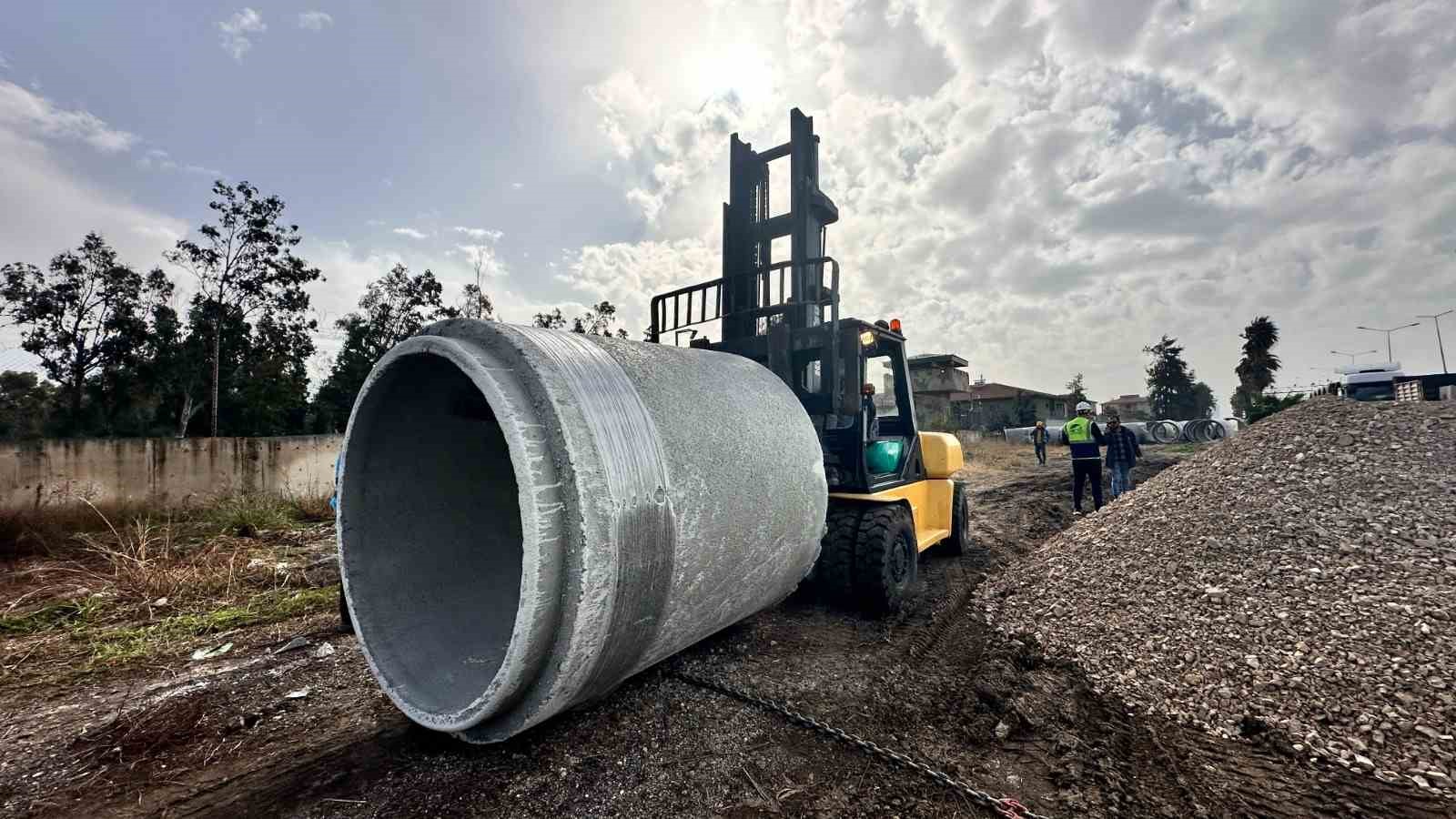 Hatay’da 330 milyonluk  dev projede çalışmalar sürüyor
